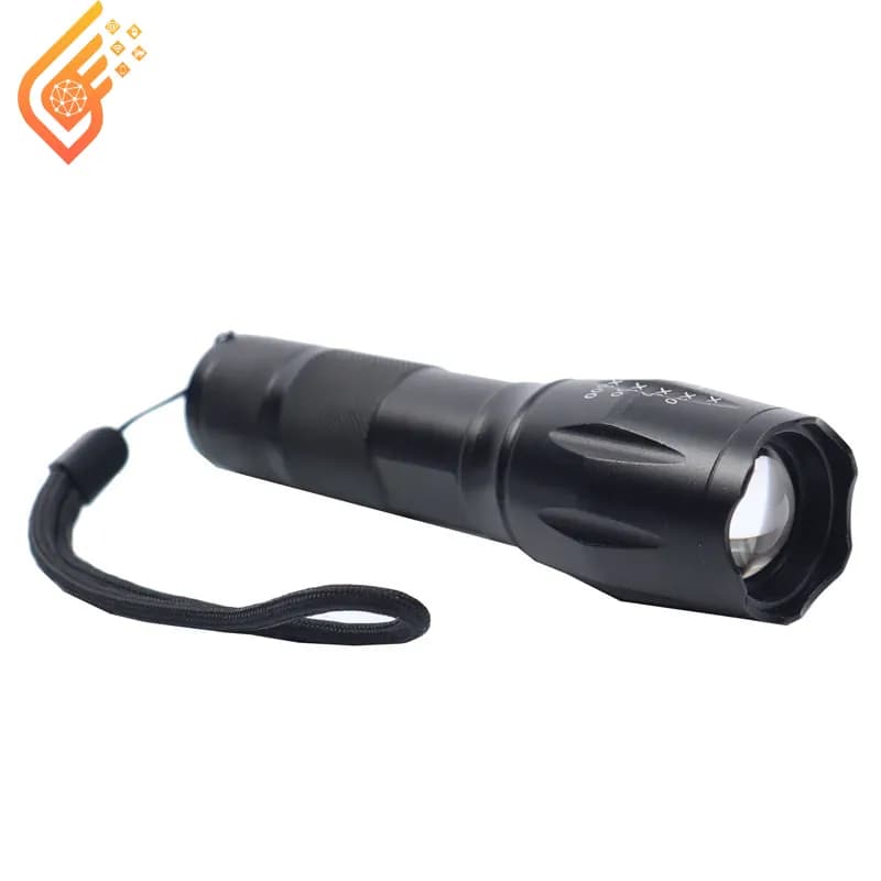 چراغ قوه پلیسی 2 حالته مدل RL-103-T6 جعبه دار