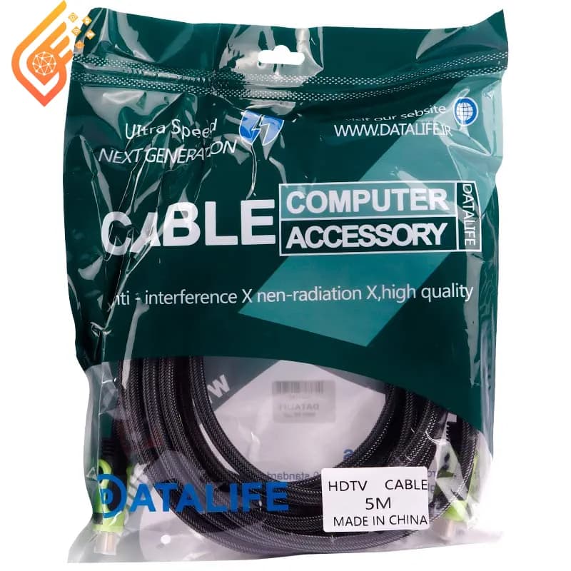 کابل HDMI دیتالایف Datalife طول 5 متر — تصویر ۲