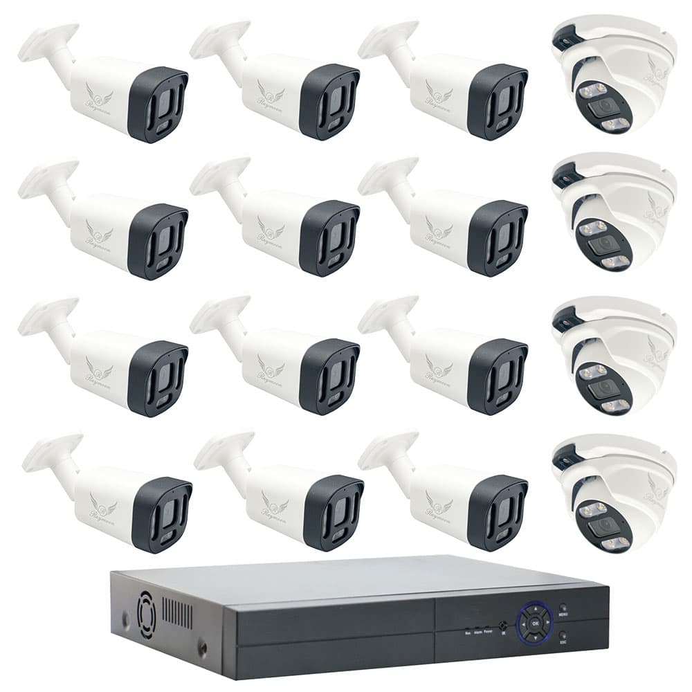 پک سیستم امنیتی 5 مگاپیکسل رایمون مدل RP-5MP-HI2T16C-04