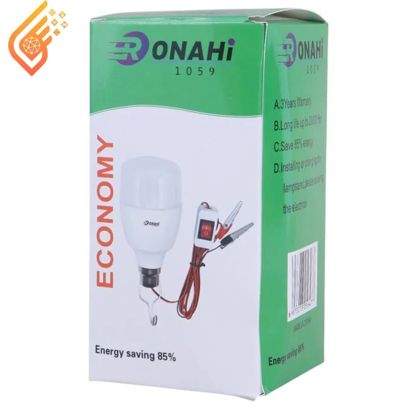 چراغ ماشینی 15 وات کلیددار مدل Onahi 1059 — تصویر ۲