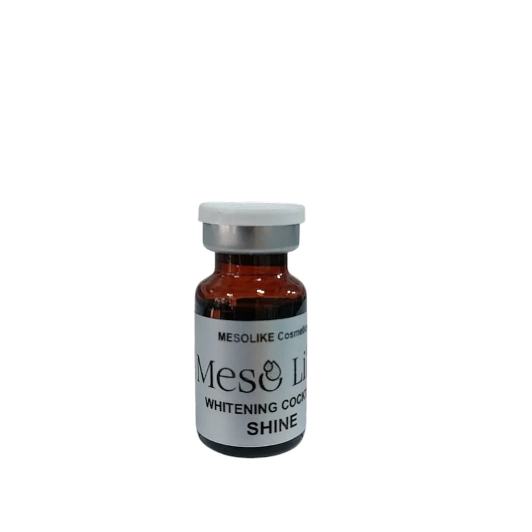 کوکتل مزوتراپی 10 سی سی اسپانیایی مزولایک مدل شاین وایتنینگ روشن کننده