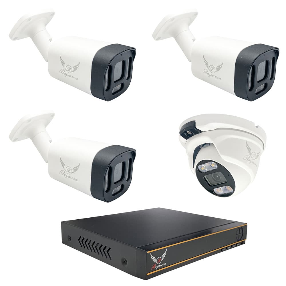 پک سیستم امنیتی 5 مگاپیکسل رایمون مدل RP-5MP-4C-03