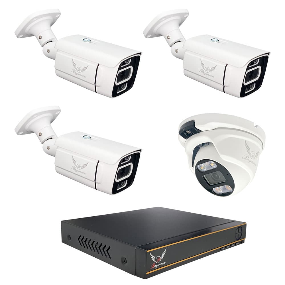 پک سیستم امنیتی 5 مگاپیکسل رایمون مدل RP-5MP-4C-01