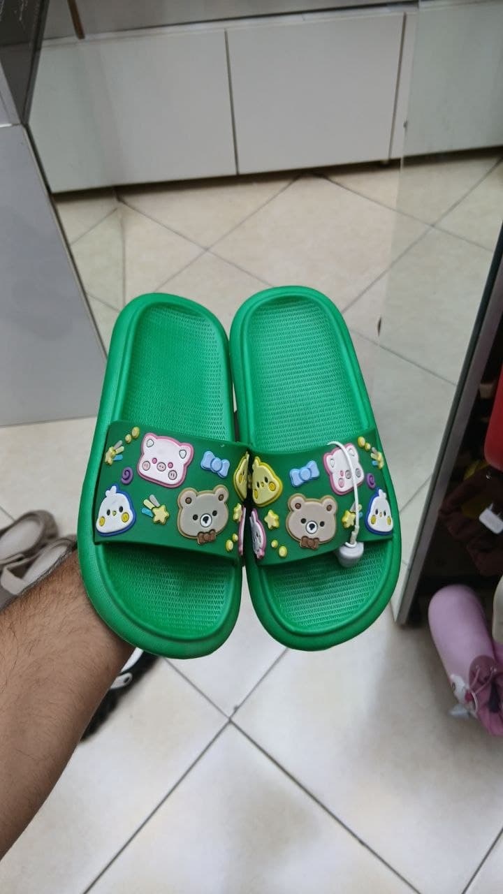 دمپایی کراکس سیلیکونی مدل بچگونه حراجی — تصویر ۲