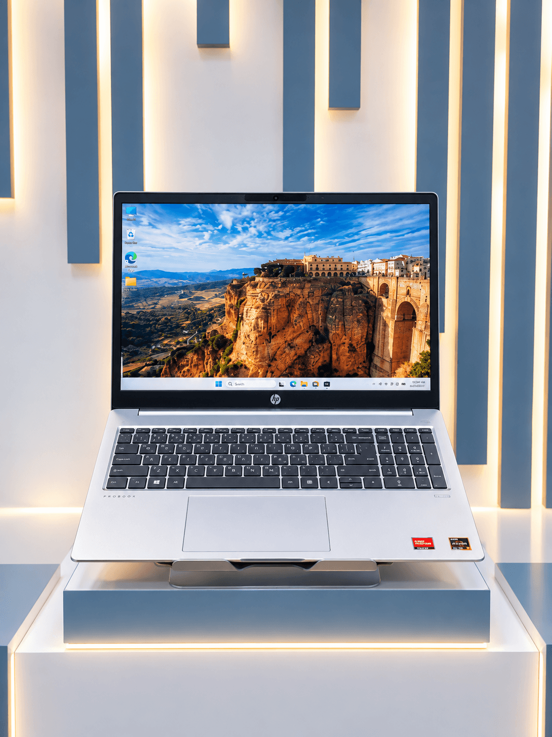 🚀لپ تاپ HP LAPTOP 15 TOUCH|RYZEN 5 PRO-7520U|16 GB|512 SSD|AMD RADEON+NPU|15.6 inch FHD TOUCH🚀