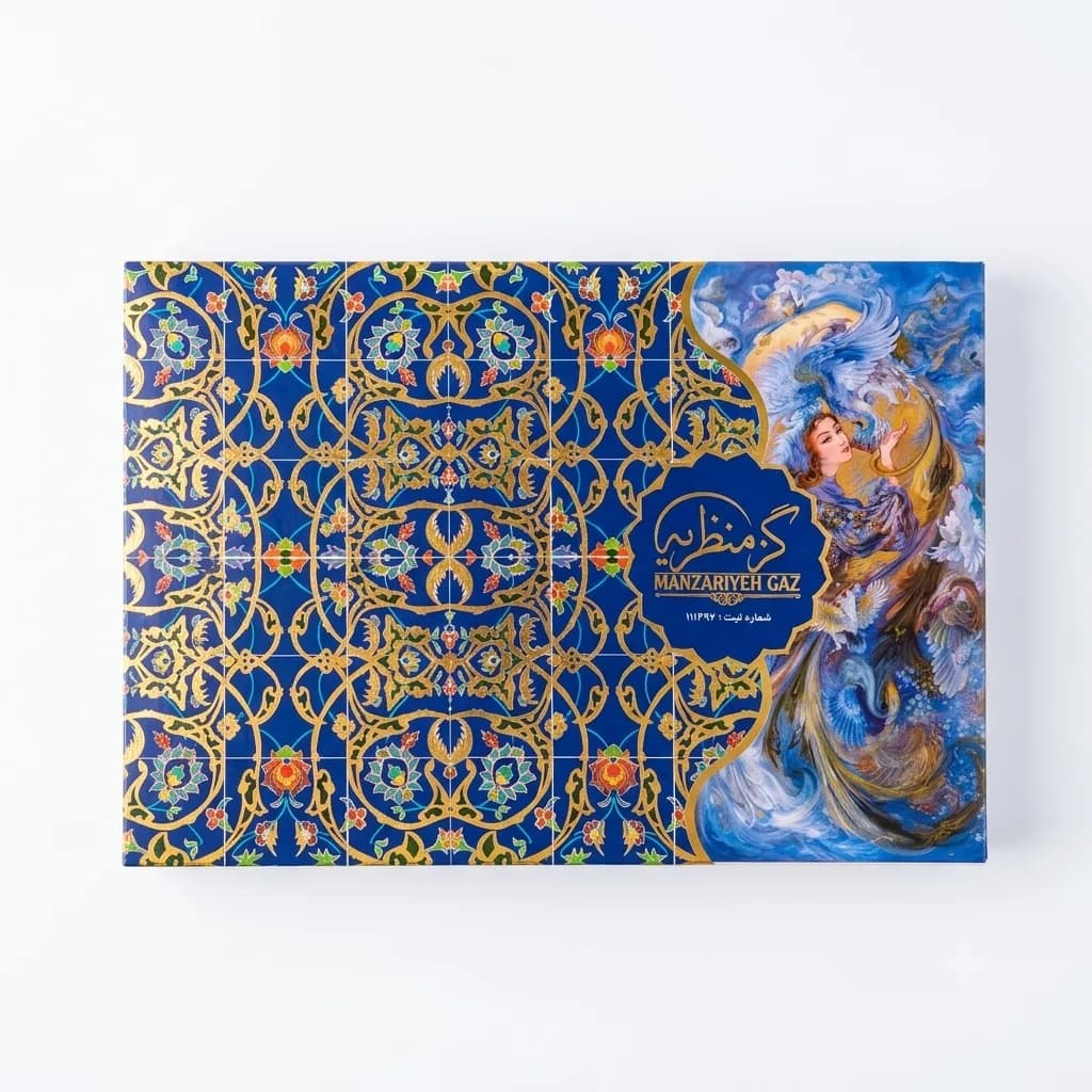 گز منظریه لقمه ای 40% مغز پسته