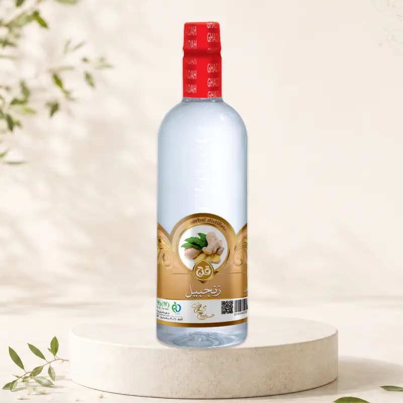 عرق زنجبیل 1 لیتری قدح