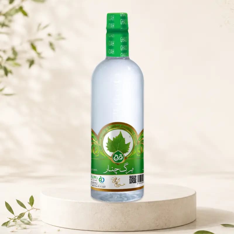 عرق برگ چنار 1 لیتری قدح