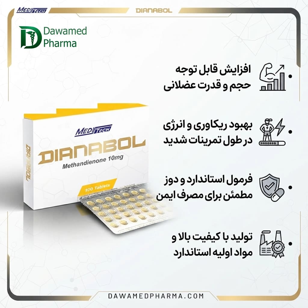 دیانابول مدیتک 100 عددی — تصویر ۲