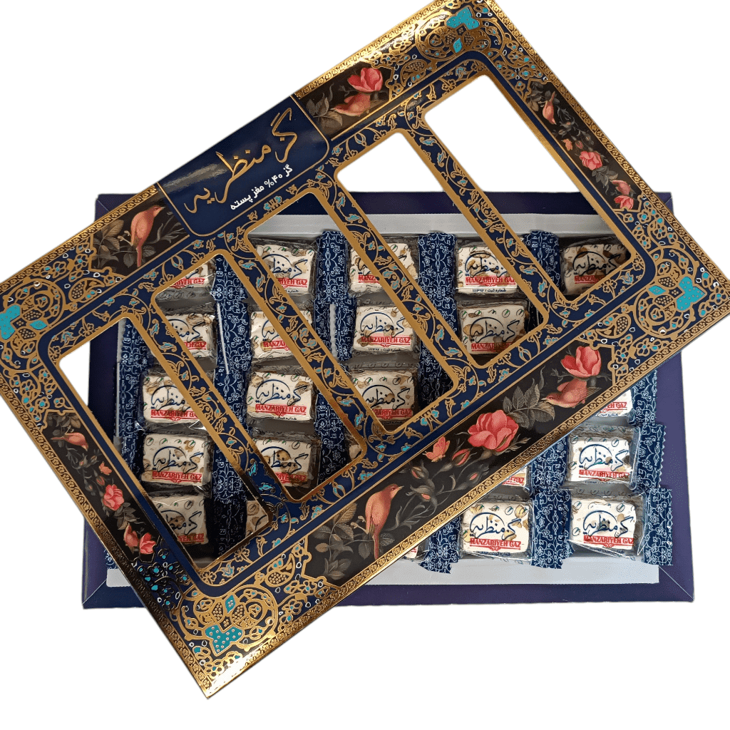گز لقمه 40% مغز پسته500 گرم — تصویر ۲
