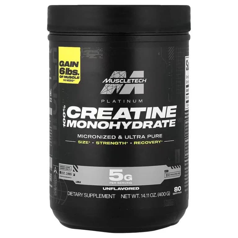 کراتین ماسل‌ تک بلک پلاتینیوم 400 گرم MuscleTech