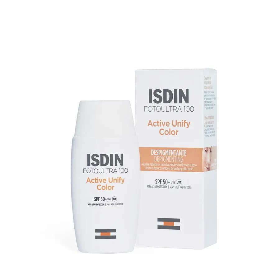 کرم ضد آفتاب اکتیو یونیفای ایزدین مدل ACTIVE UNIFY حاوی SPF50 حجم 50 میل