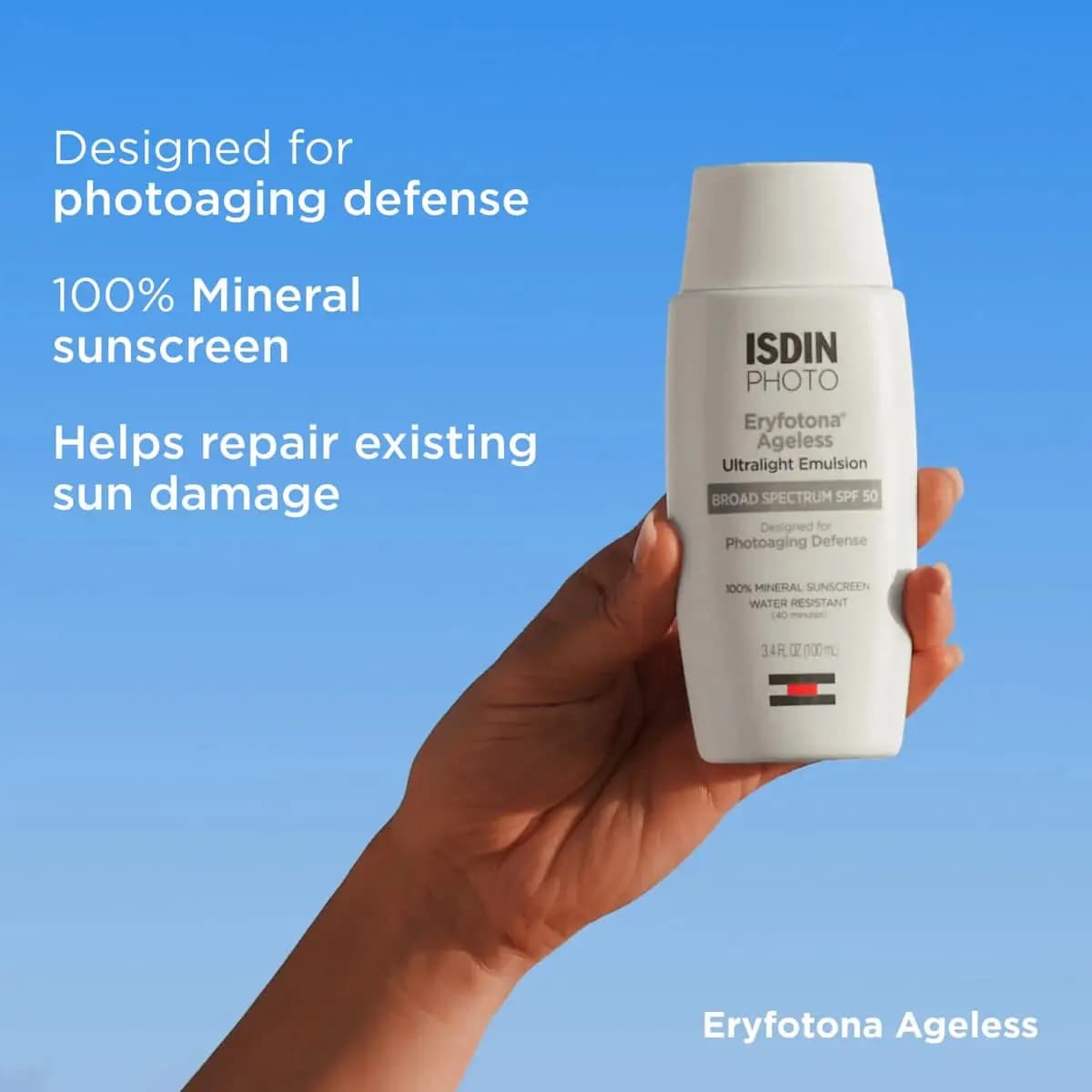ضدآفتاب رنگی Eryfotona Ageless ایزدین رنگ لایت — تصویر ۳