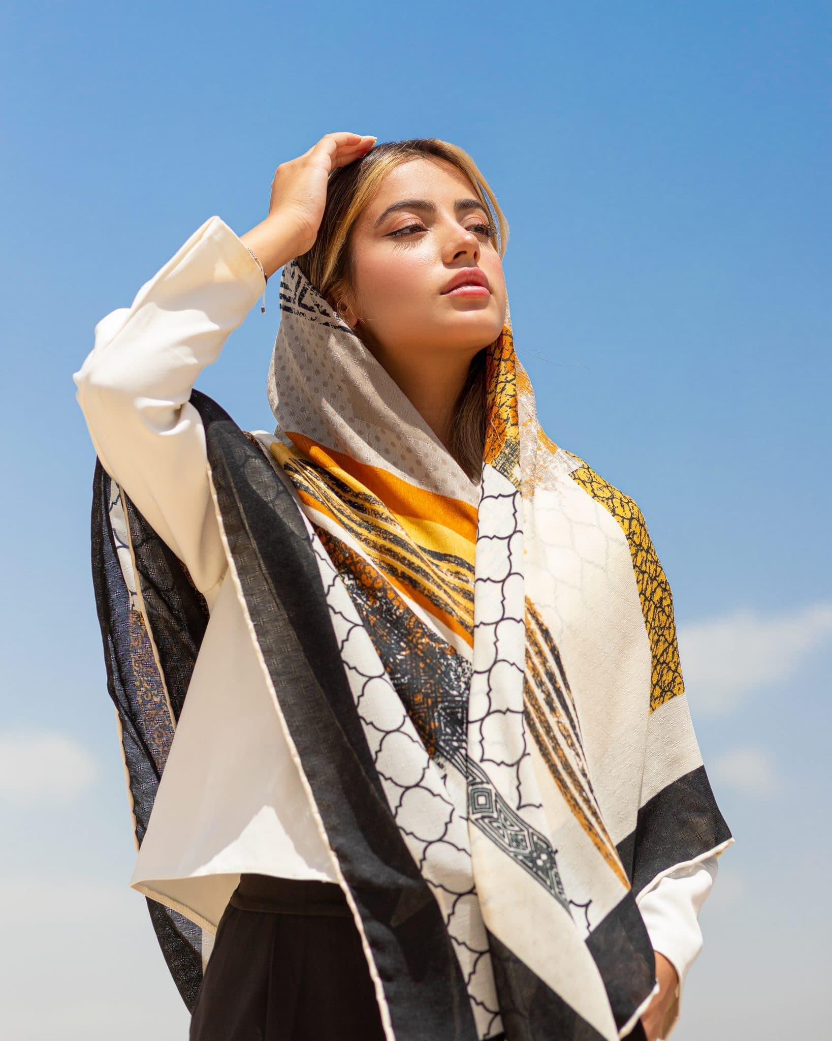 روسری گارزا ژاکارد ۷۵۷ — تصویر ۴