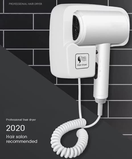 سشوار هتلی دیواری جیپاس مدل GHD86073 — تصویر ۵