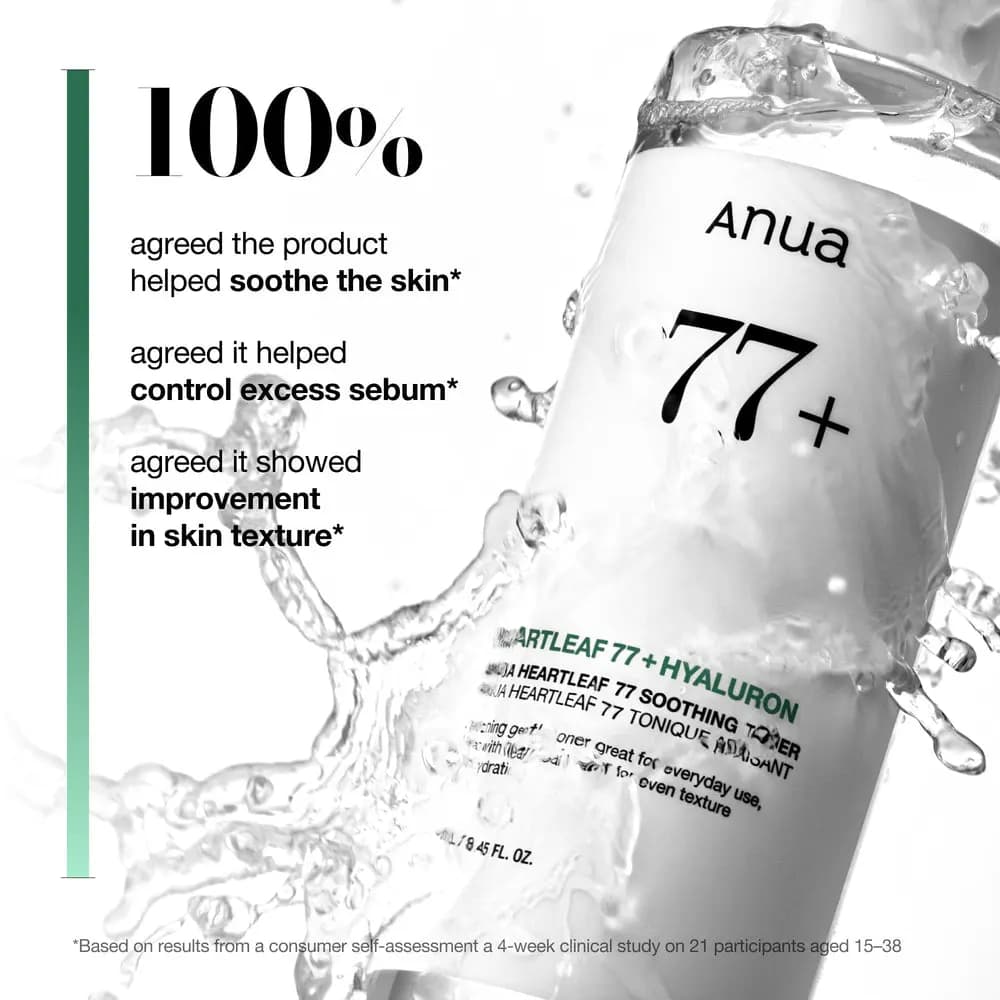 تونر تسکین دهنده 77% آنوا برند anua — تصویر ۲
