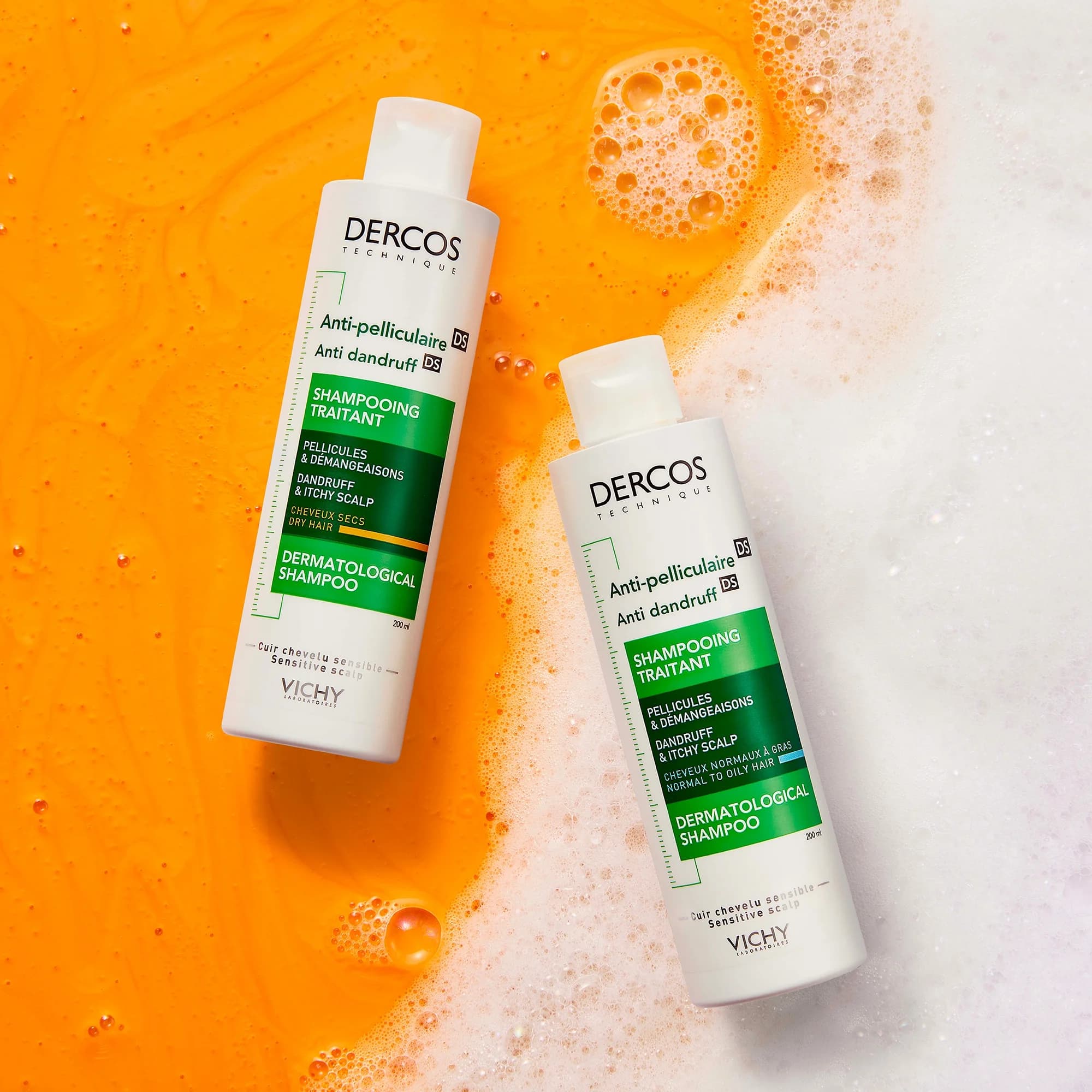 شامپو ضد شوره Dercos ویشی 390میل — تصویر ۴