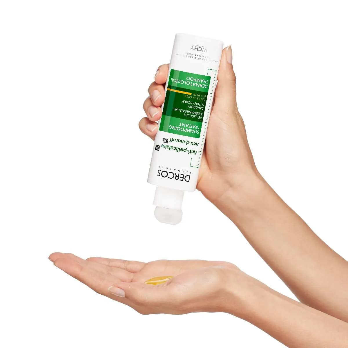 شامپو ضد شوره Dercos ویشی 390میل — تصویر ۳