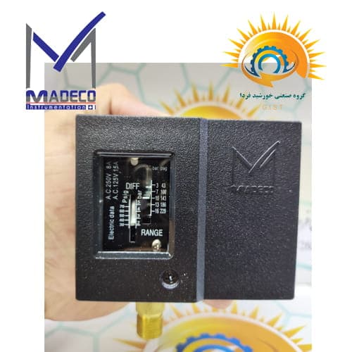 پرشر سوئیچ مدکو سری MDPS1 رنج 5 تا 16 بار مدل MDPS1-M8-1-T-4-B-WA — تصویر ۳
