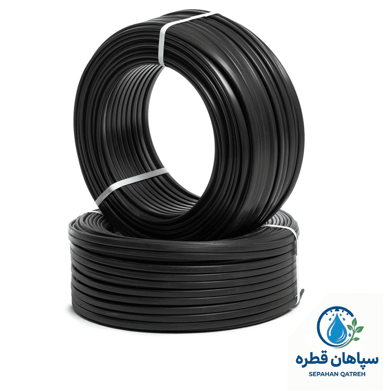 لوله آبیاری قطره ای پلی اتیلن سایز ۱۶ کلاف ۴۰۰ متری (دارای استاندارد)
