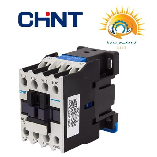 کنتاکتور 18 آمپر با بوبین 220 ولت چینت ، مدل NC1-1810 220V