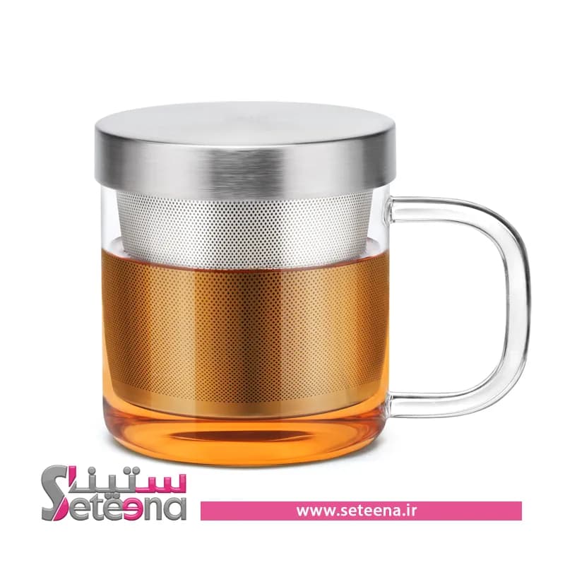 تراول ماگ پیرکس صافی دار کوچک کد f10014 — تصویر ۲