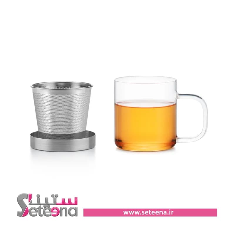 تراول ماگ پیرکس صافی دار کوچک کد f10014 — تصویر ۳