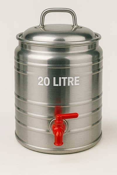 باریل 20لیتری شیردار هندی