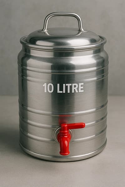 باریل 10لیتری شیردار هندی
