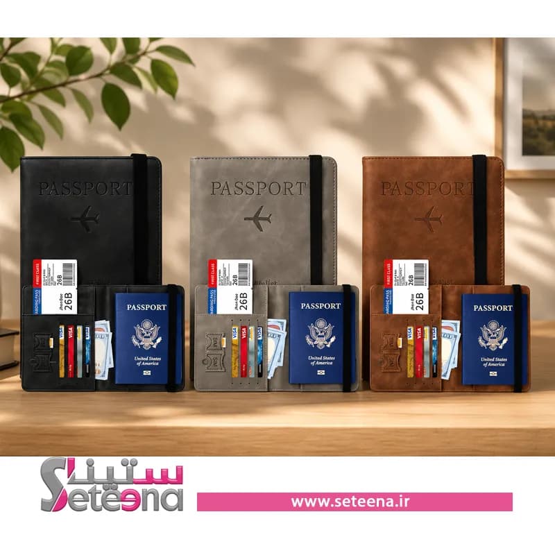 کیف پاسپورت جیبی کد B50002