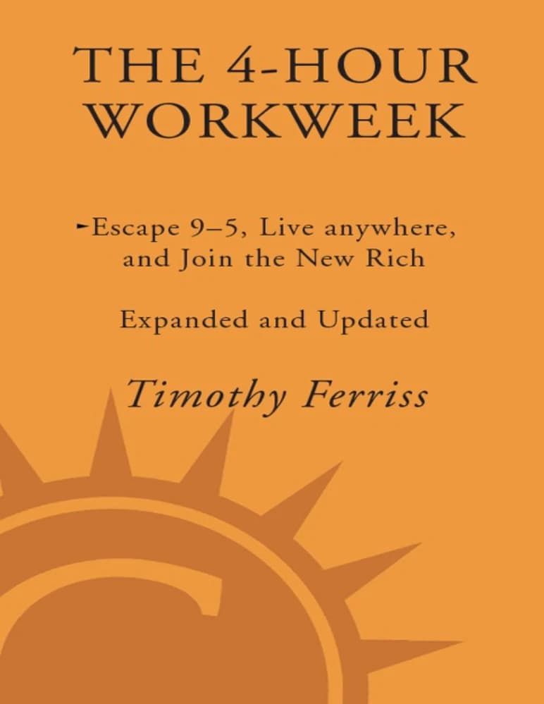 کتاب The 4-Hour Workweek (هفته کاری ۴ ساعته) نسخه انگلیسی PDF | تیموتی فریس — تصویر ۵