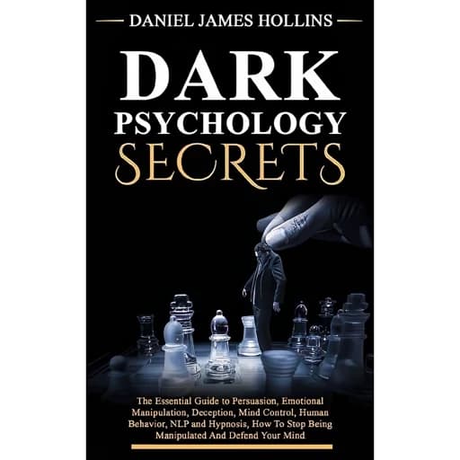 کتاب Dark Psychology Secrets (اسرار روان‌شناسی تاریک) اثر دنیل جیمز هالینز نسخه PDF انگلیسی
