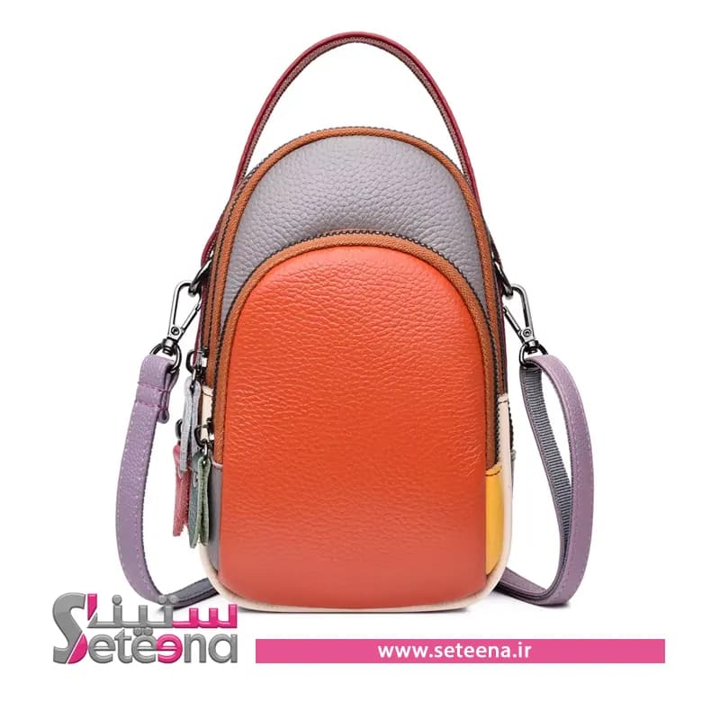 کیف دوشی رنگین کمان کد B10001 — تصویر ۵