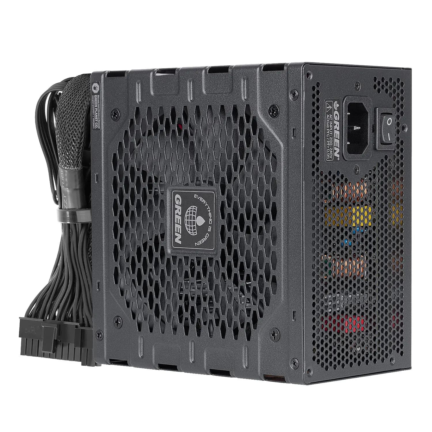 پاور گیمینگ گرین 800 وات مدل GP800A-GED V3.1 — تصویر ۷