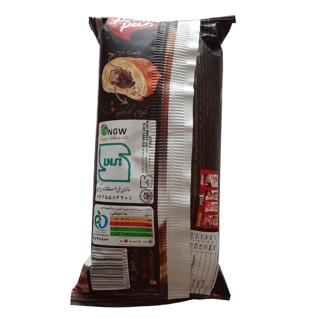 کروسان با کرم کاکائو دوبل پچ پچ – ۷۰ گرم — تصویر ۲
