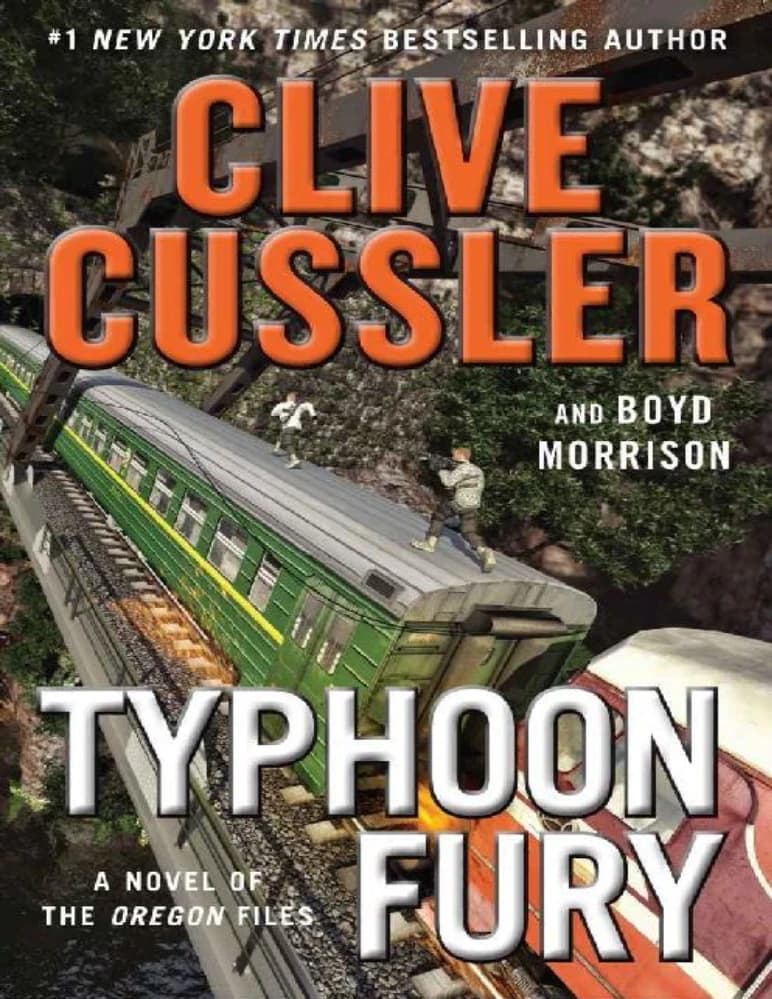 کتاب Typhoon Fury (خشم طوفان) نسخه انگلیسی PDF | کلایو کاسلر و بوید موریسون (Clive Cussler & Boyd Morrison)