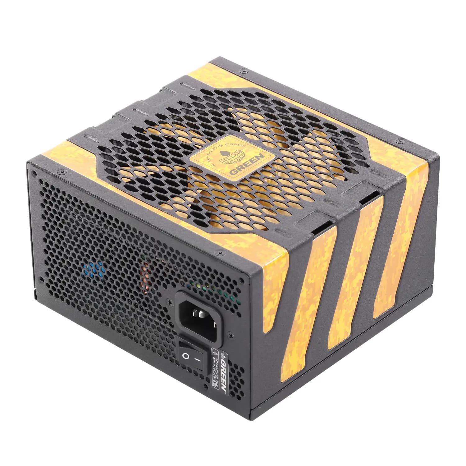 پاور گیمینگ گرین 600 وات مدل GP600A-UK EVO V3.1 — تصویر ۵