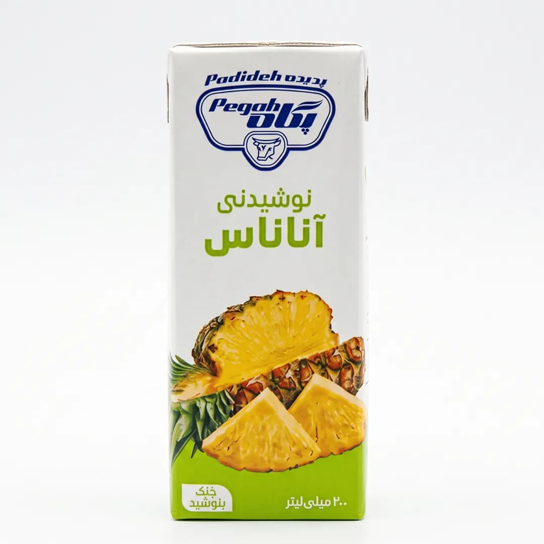 نوشیدنی آناناس پگاه ۲۰۰ میلی لیتر
