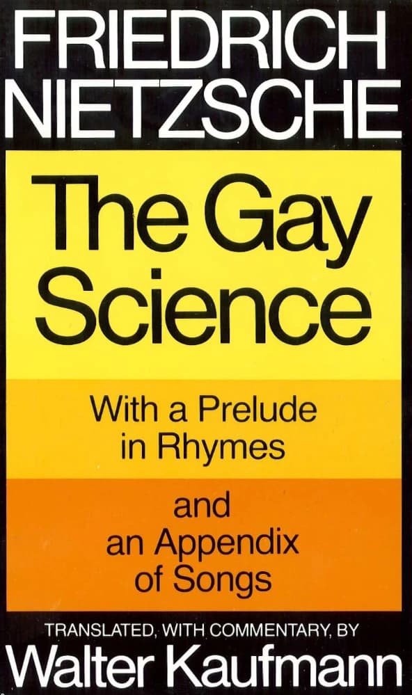 کتاب The Gay Science (دانش شاد) نسخه انگلیسی PDF | فریدریش نیچه (Friedrich Nietzsche)