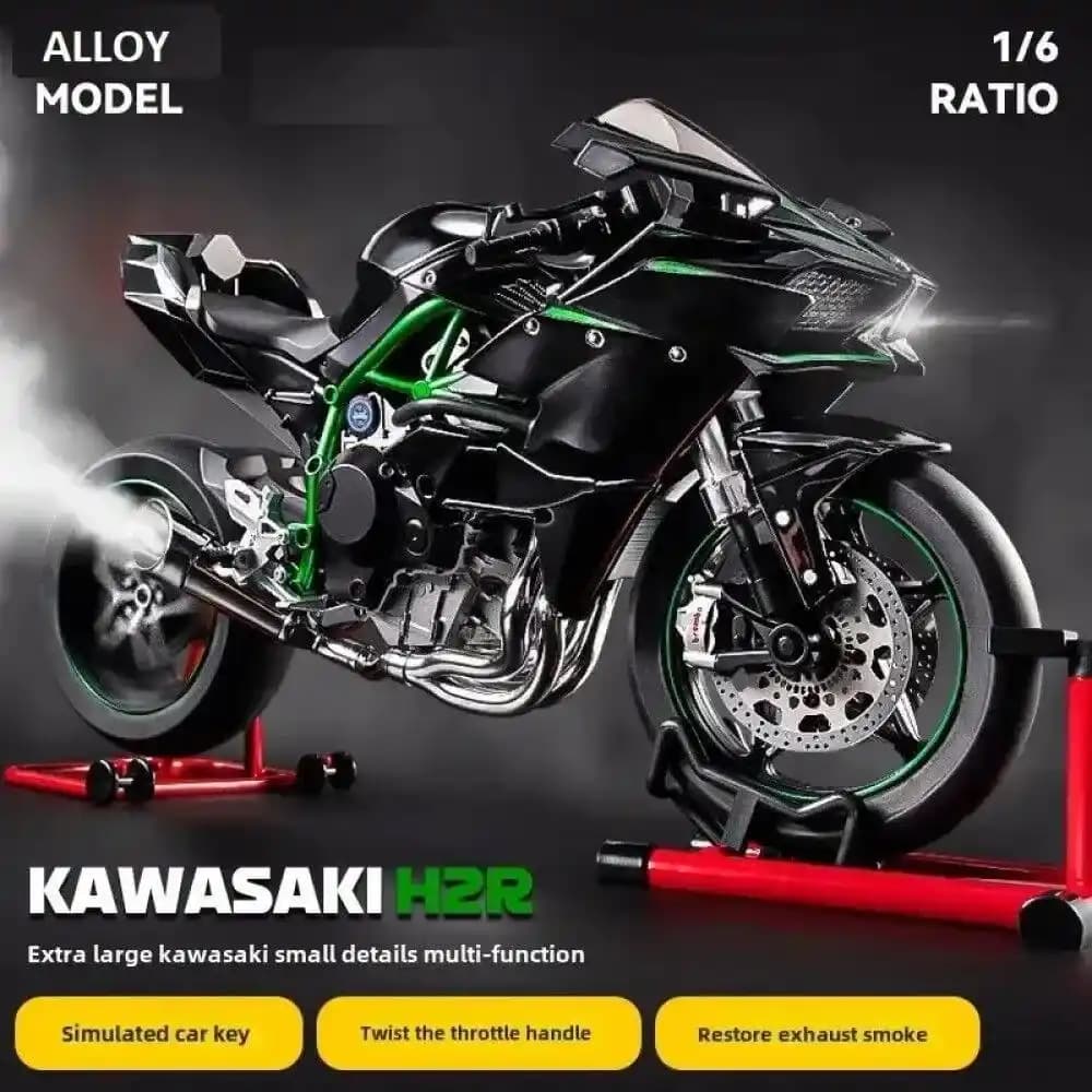 ماکت موتور کاوازاکی Ninja H2R مقیاس ۱:۶ برند XLG — تصویر ۲