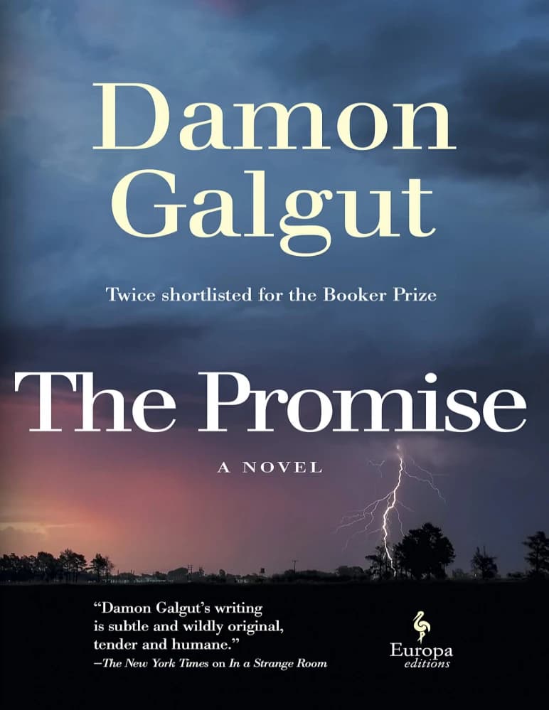 کتاب The Promise (قول) نسخه انگلیسی PDF | دیمون گالگوت (Damon Galgut)