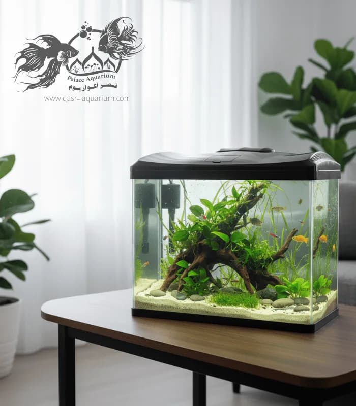 آکواریوم مکانیزه ماهیران مدل MC-600 بدون پایه