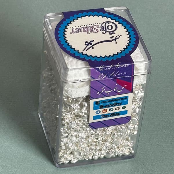ساچمه نقره 500 گرمی با عیار 999.0 — تصویر ۴