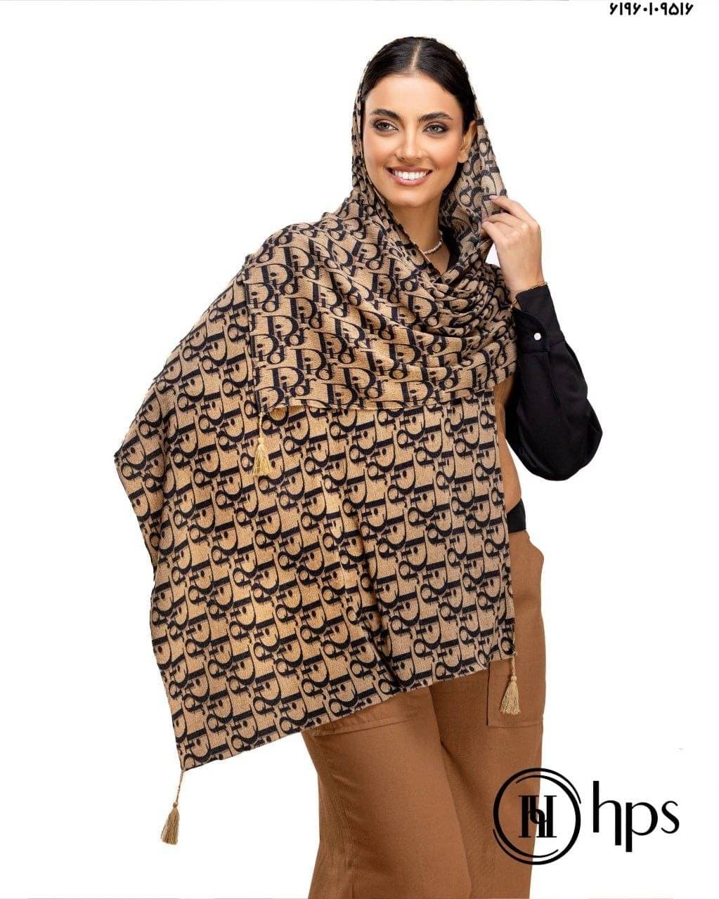 شال کریشه وارداتی مدل دیور | بسته ۱۰ رنگ — تصویر ۹