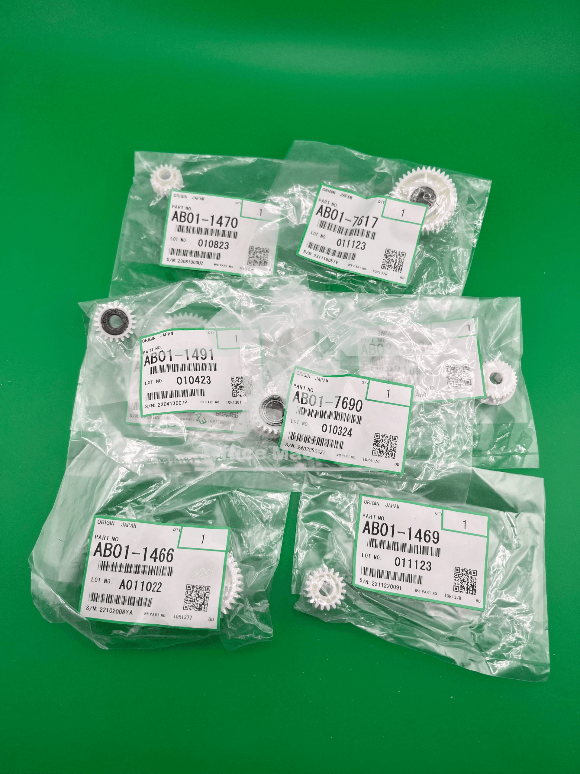 سری چرخ دنده یونیت پیپرفید فابریک ریکو MP 7500 / 8000 — تصویر ۳