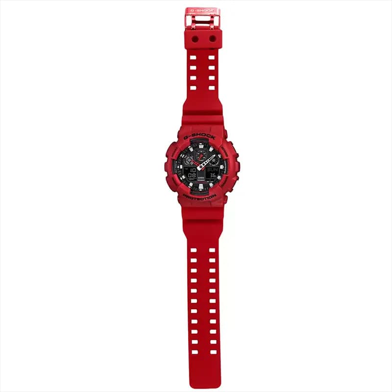 ساعت مچی مردانه کاسیو جیشاک کوارتز GA-100B-4A — تصویر ۶