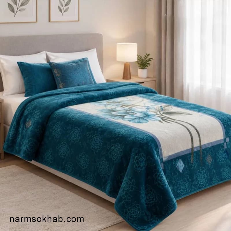 پتو زمرد دو نفره + عمده — تصویر ۲