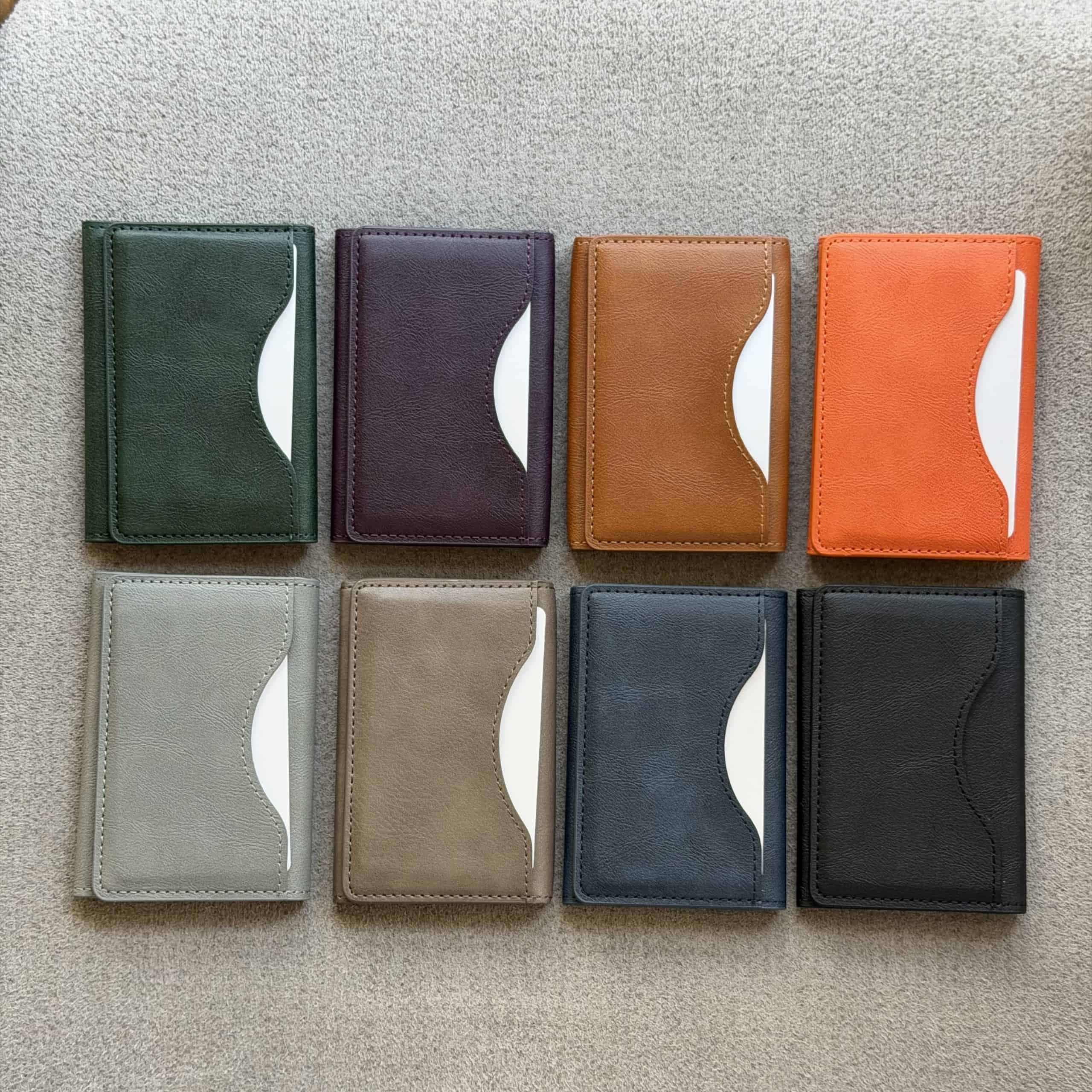 ولت کتابی چرمی CP202 | کیف پول چرمی کتابی