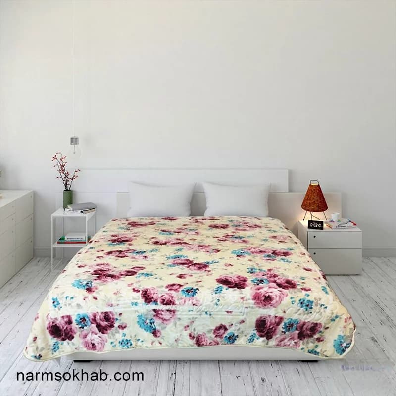 پتو روشا یک نفره طرح عروس + عمده — تصویر ۲