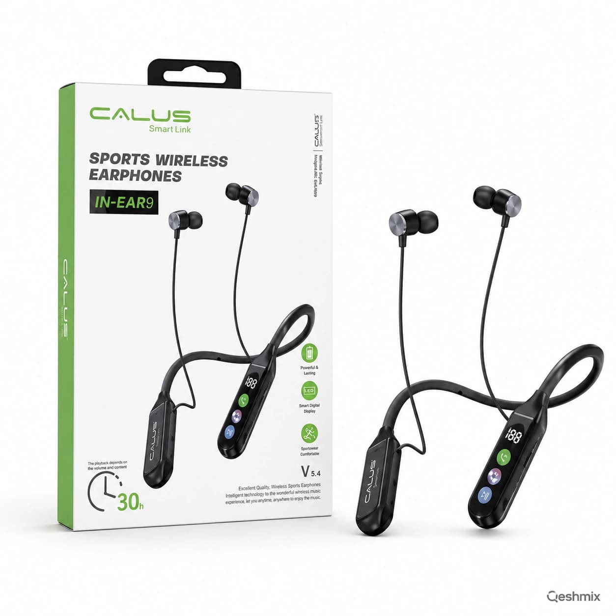 هندزفری گردنی کالوس مدل IN-EAR9 — تصویر ۲
